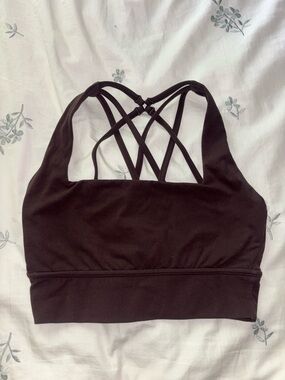 Buff Bunny Black Strappy Back Sports Bralette